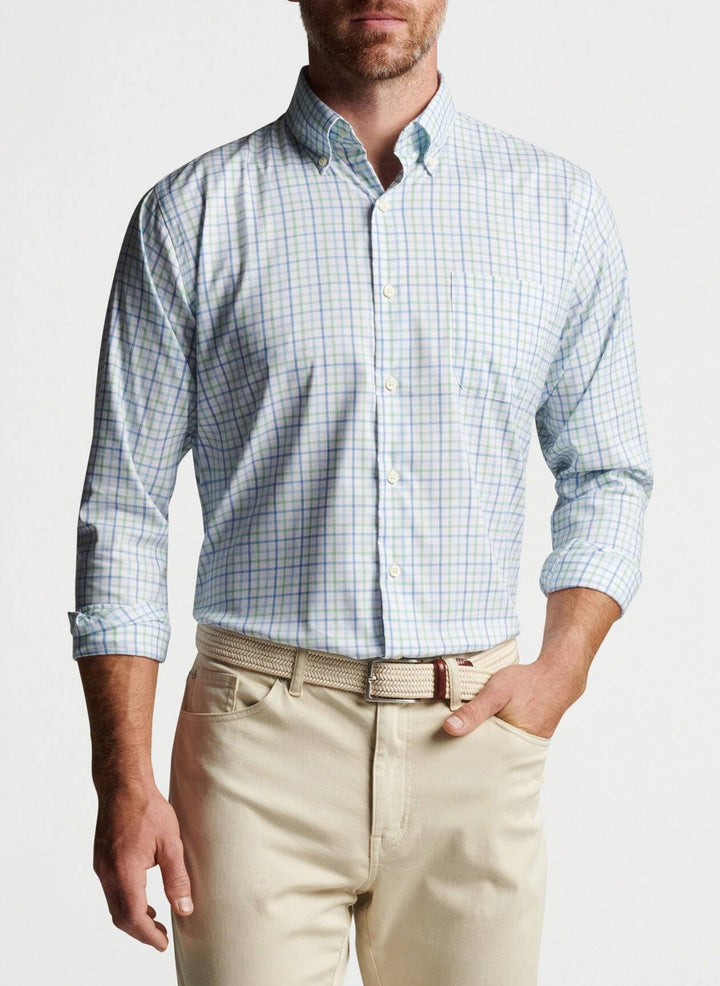 Peter Millar Noland Cotton-Stretch Sport Shirt