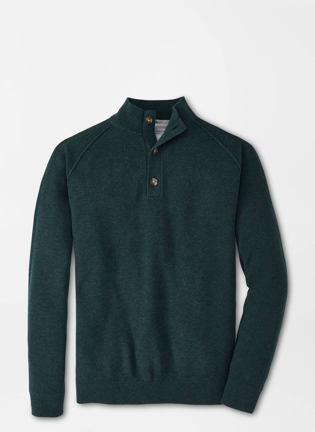Peter Millar Parkway Textured 3-Button Mock Sweater – John Hyatt