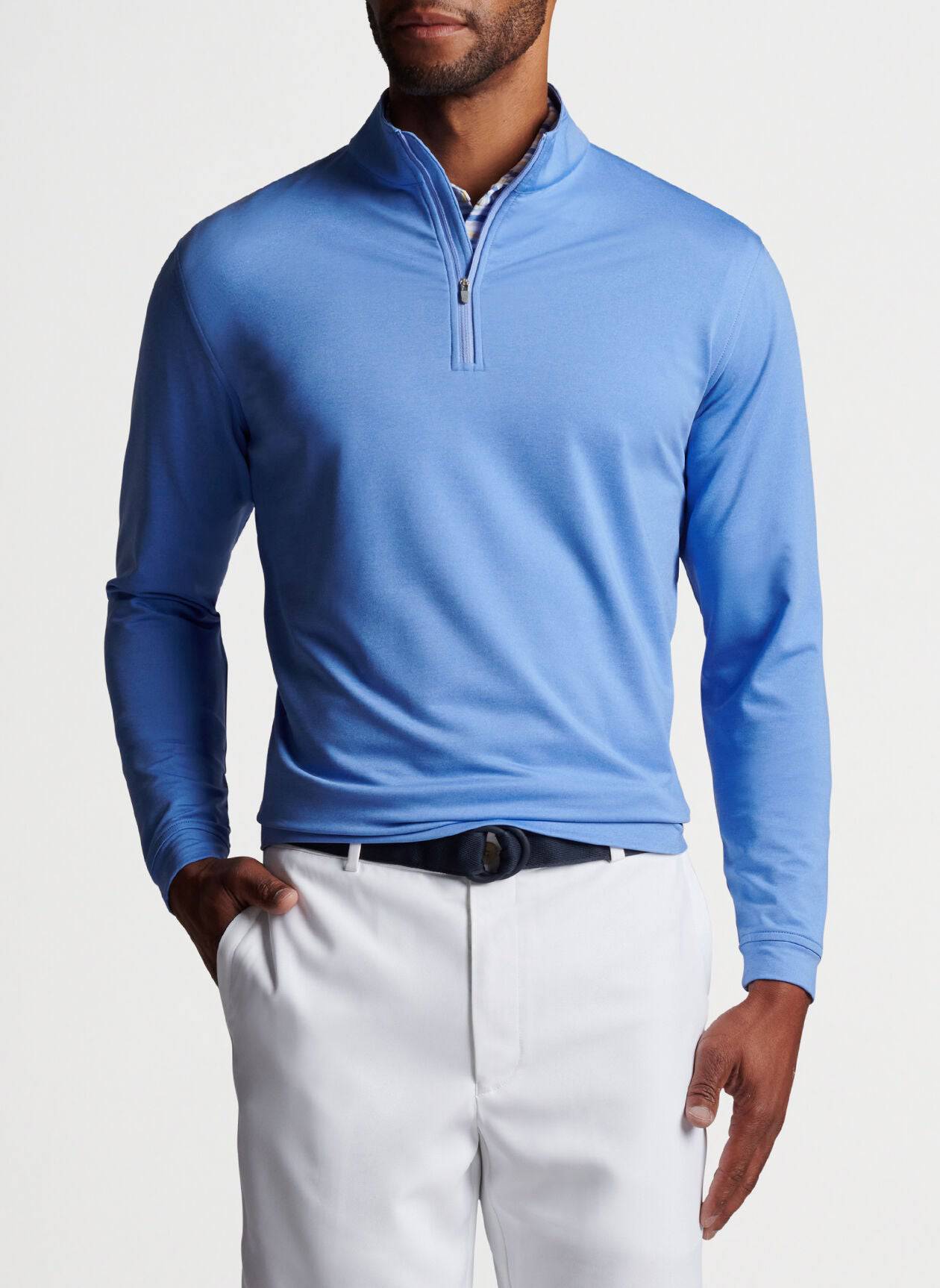 Peter Millar Perth Melange Performance Quarter-Zip