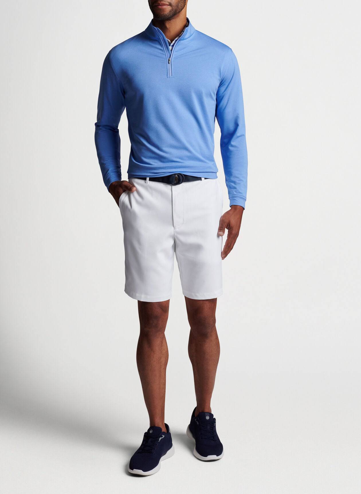 Peter Millar Perth Melange Performance Quarter-Zip