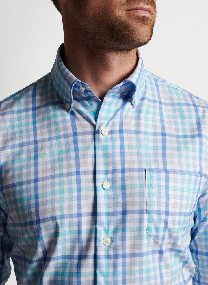 Peter Millar Walker Cotton-Stretch Sport Shirt