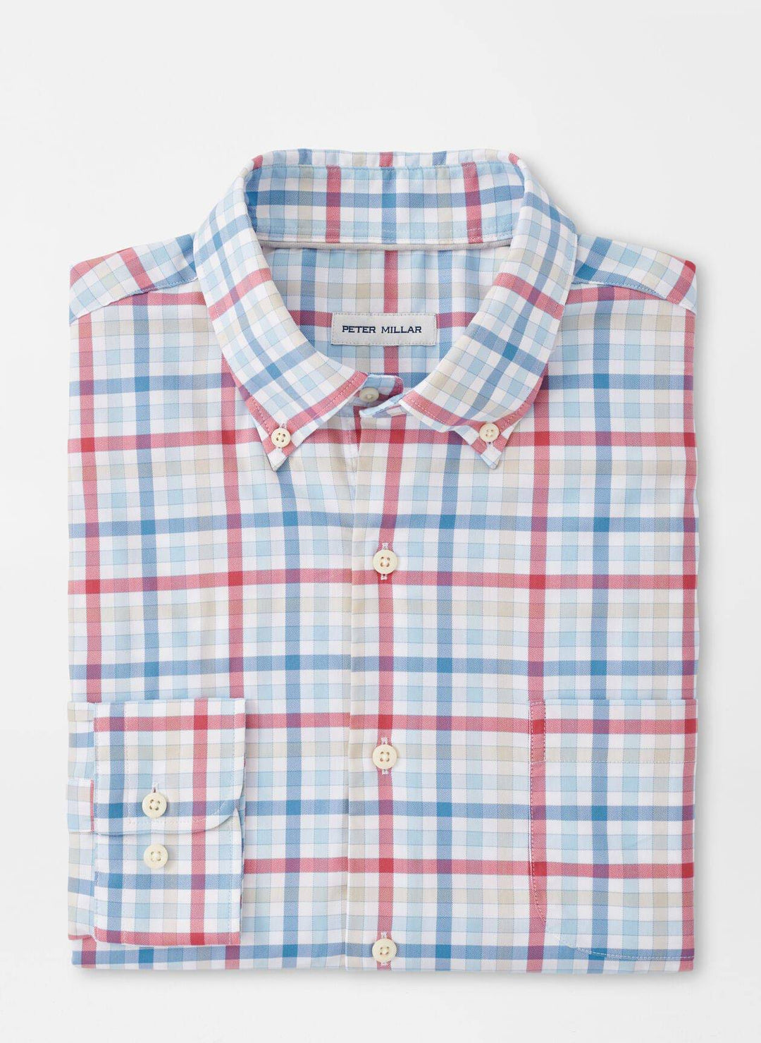 Peter Millar Walker Cotton-Stretch Sport Shirt