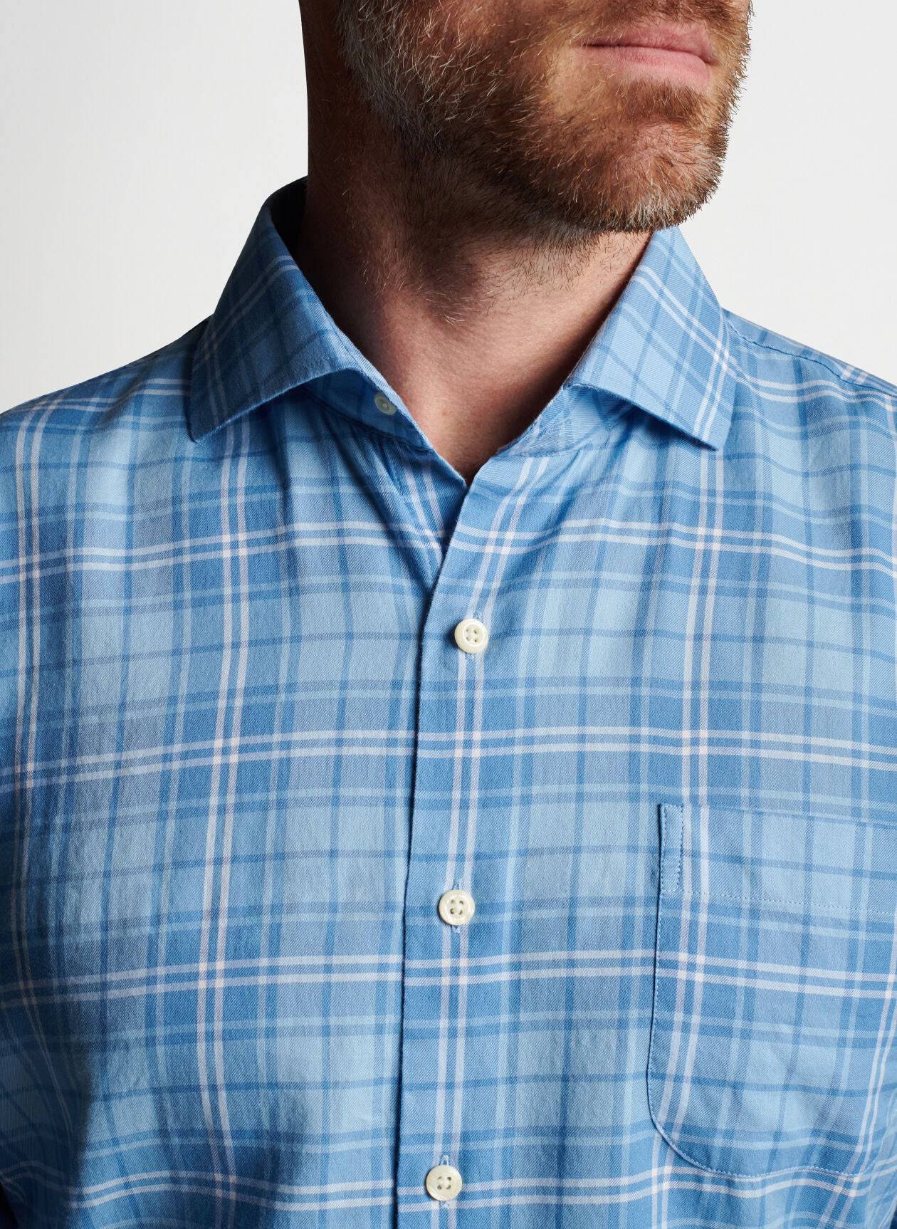 Peter Millar Yates Summer Soft Cotton Sport Shirt