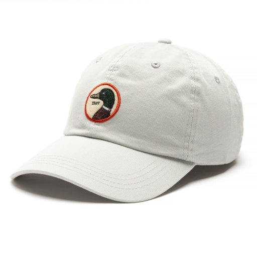 Duck Head Circle Patch Twill Hat ASH D41006