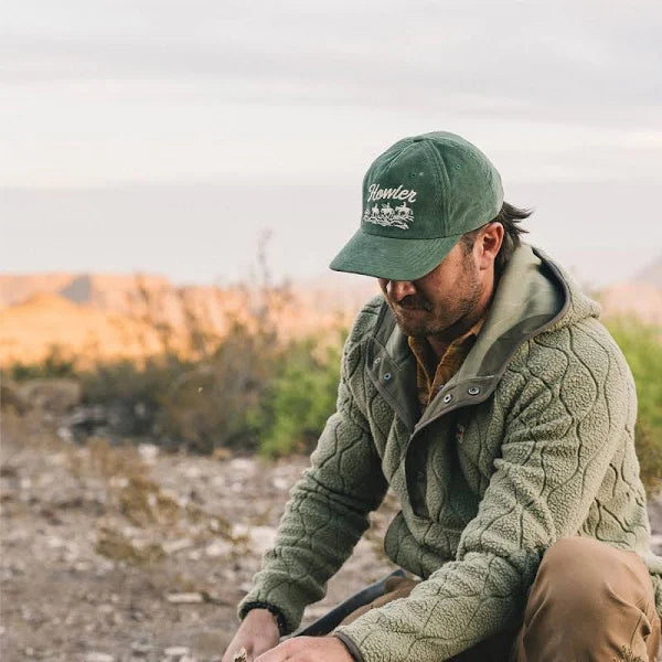 Howler Bros. Standard Hat Howler Posse : Forest Corduroy 161225F