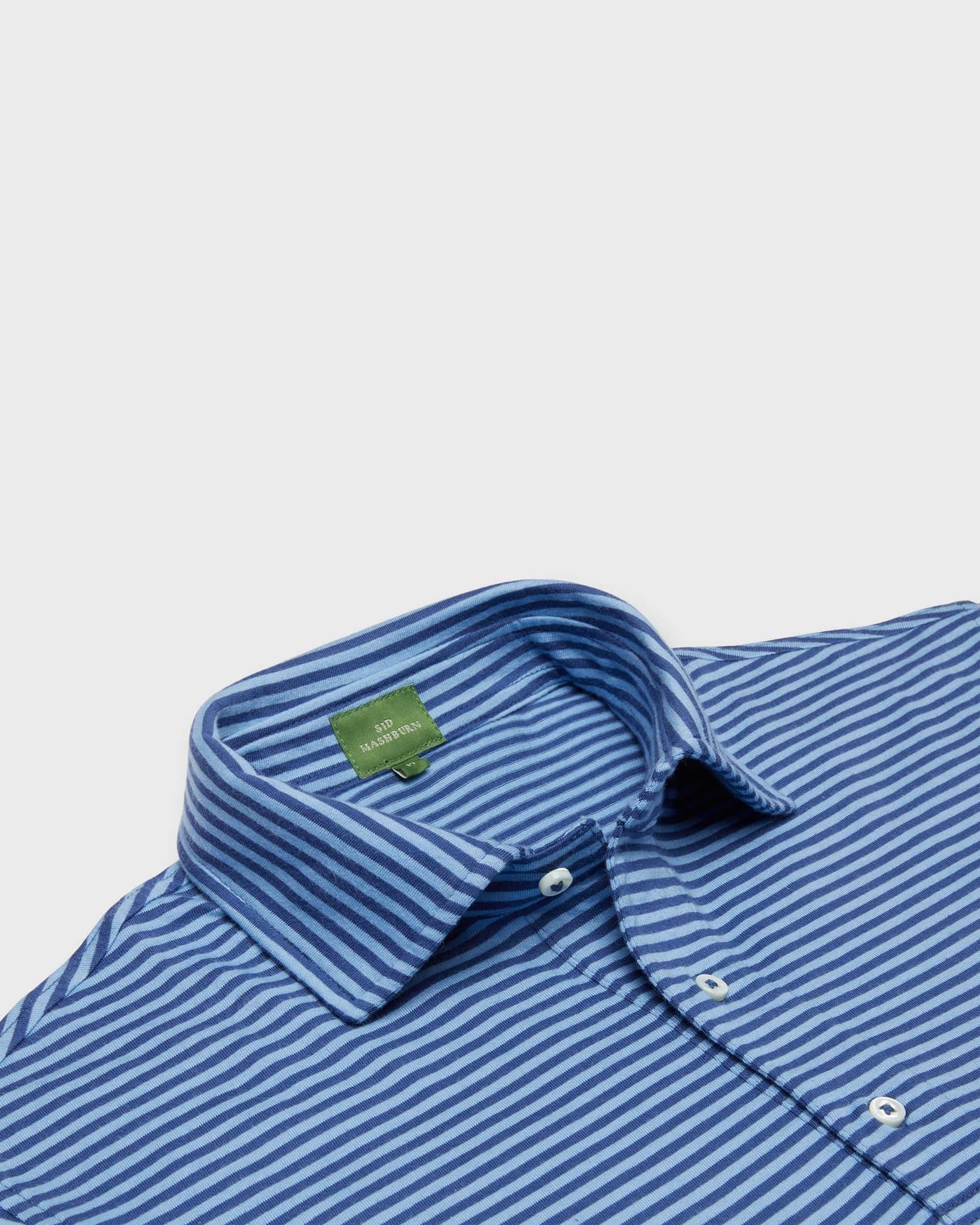 Sid Mashburn Short-Sleeved Jersey Polo