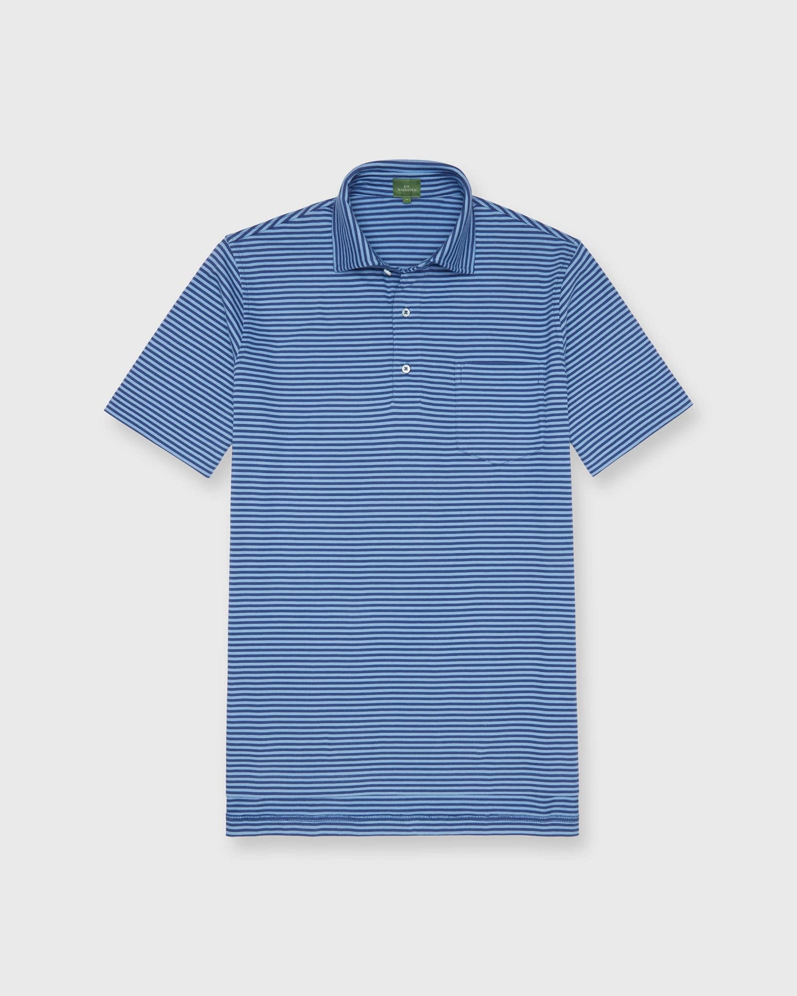 Sid Mashburn Short-Sleeved Jersey Polo