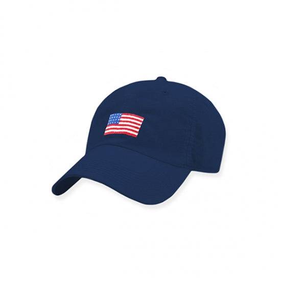 Smathers & Branson American Flag Performance Needlepoint Hat
