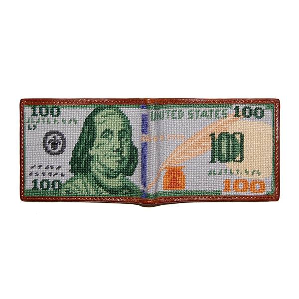 Smathers & Branson Benjamin Needlepoint Bi-Fold Wallet