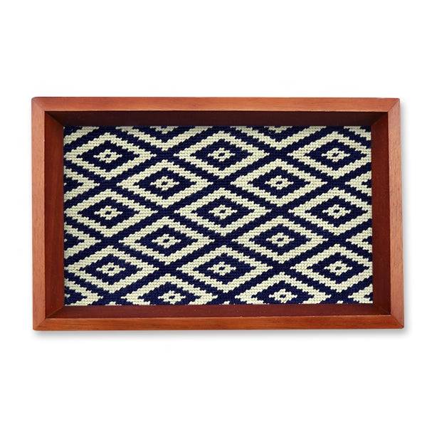 Smathers & Branson Gaucho Mini Needlepoint Valet Tray