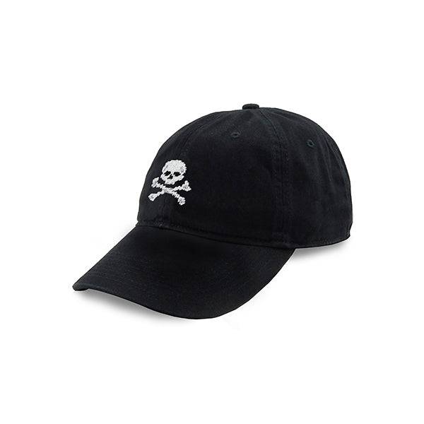Smathers & Branson Jolly Roger Needlepoint Hat