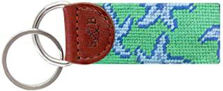 Smathers & Branson Starfish Needlepoint Key Fob