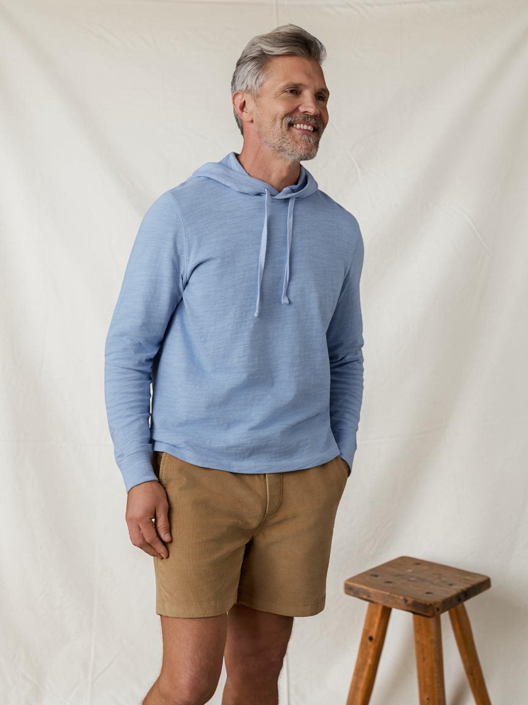 Faherty Sunwashed Slub Hoodie