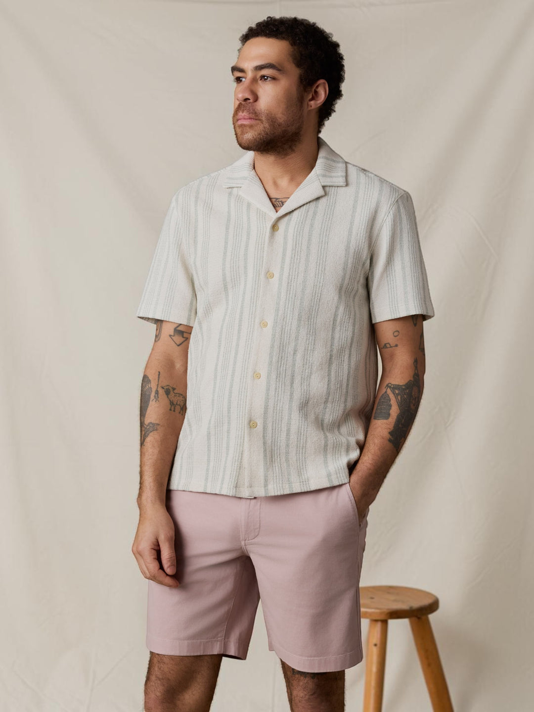 Faherty Short-Sleeve Oasis Camp Shirt
