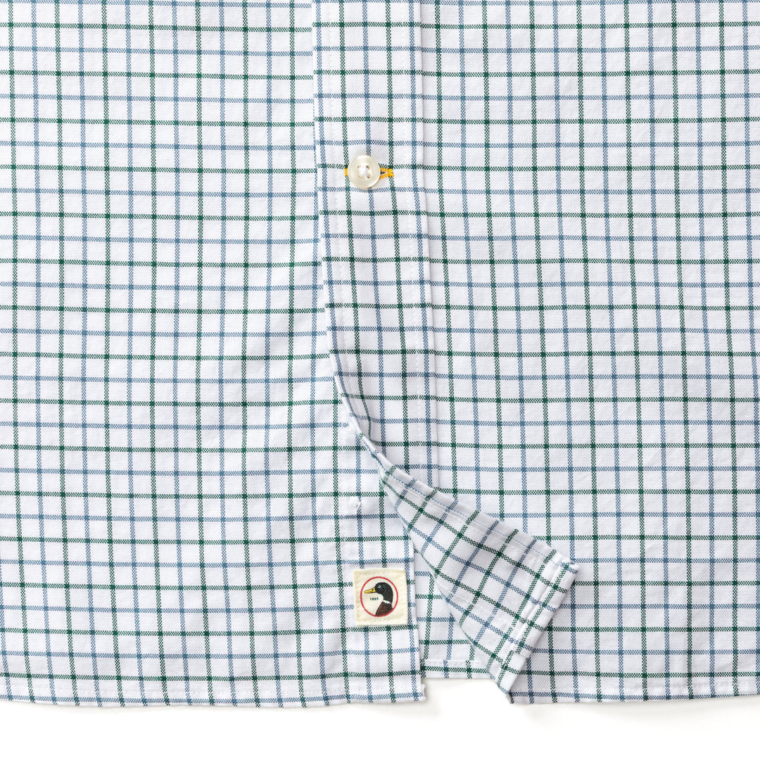 Kline Plaid Cotton Oxford Sport Shirt