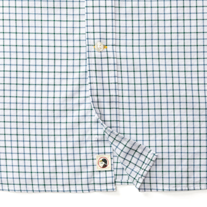 Kline Plaid Cotton Oxford Sport Shirt