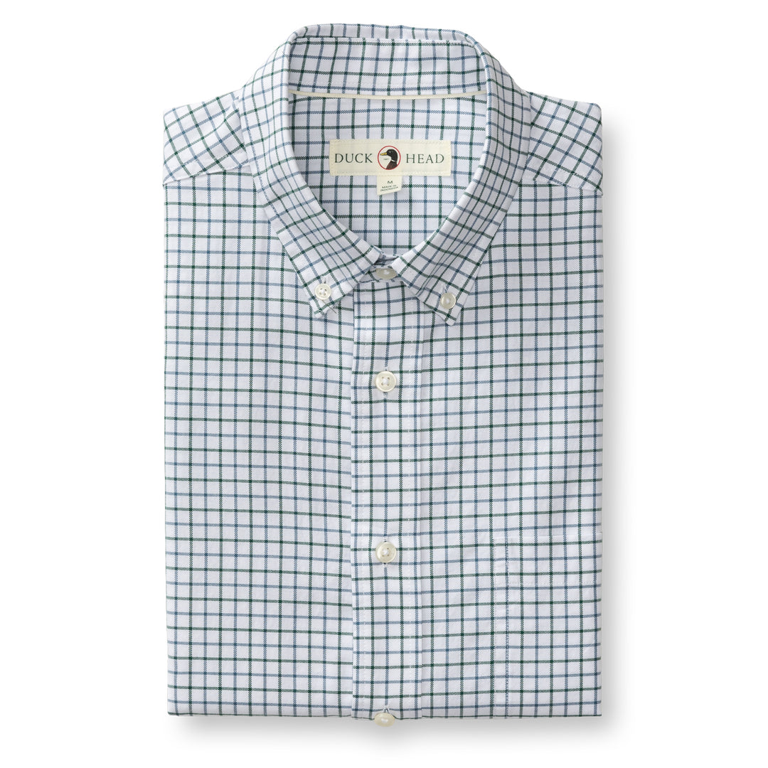 Kline Plaid Cotton Oxford Sport Shirt