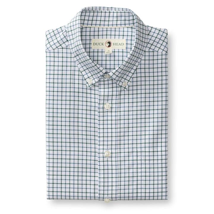 Kline Plaid Cotton Oxford Sport Shirt