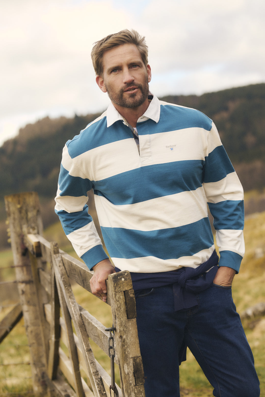 Barbour Broome Rugby Shirt