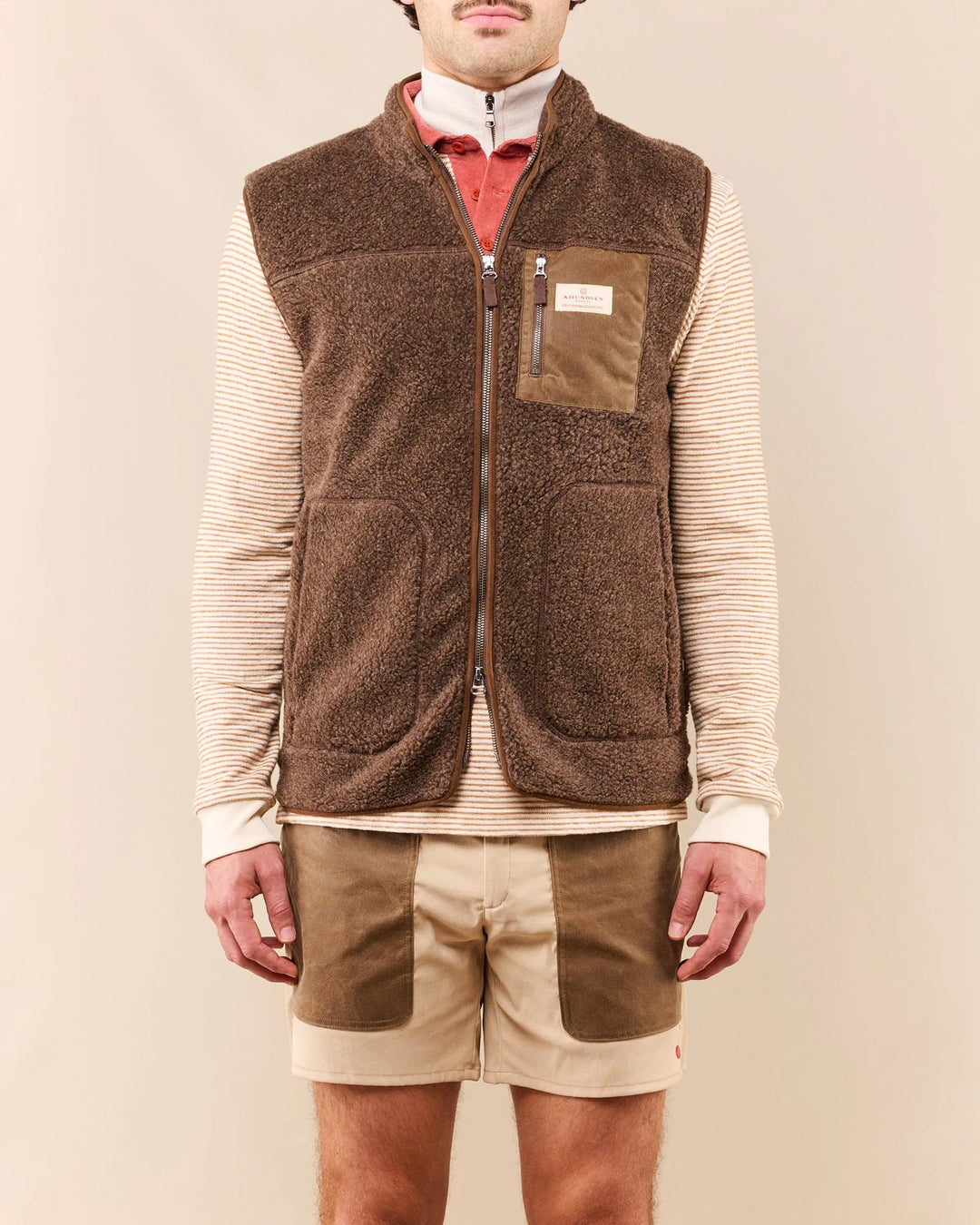 Amundsen Heroes Wool Fleece Vest
