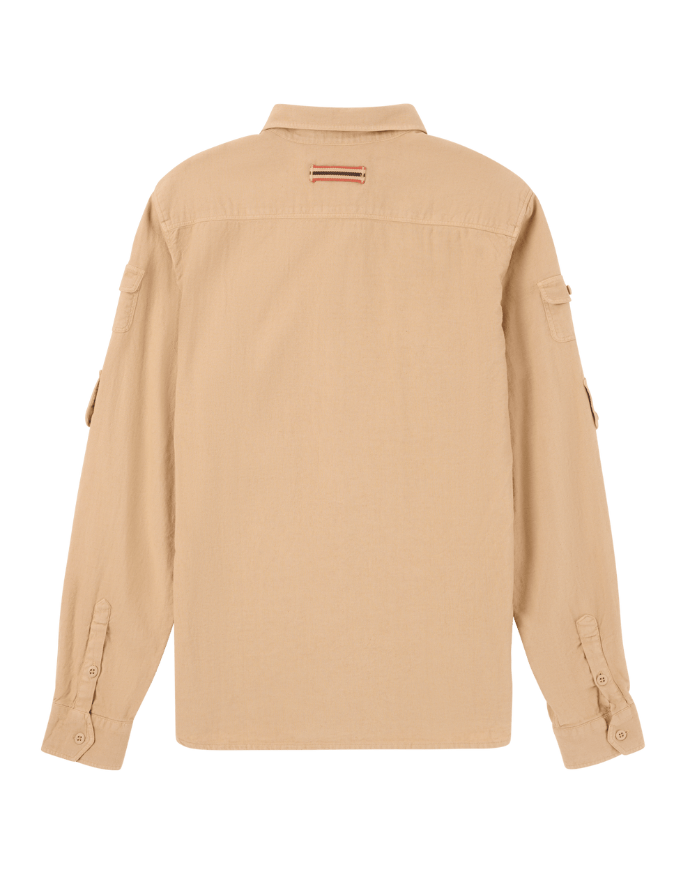 Amundsen Traveller's Linen Shirt Mens Khaki MSH69