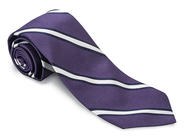 R. Hanauer Butler Stripe Necktie