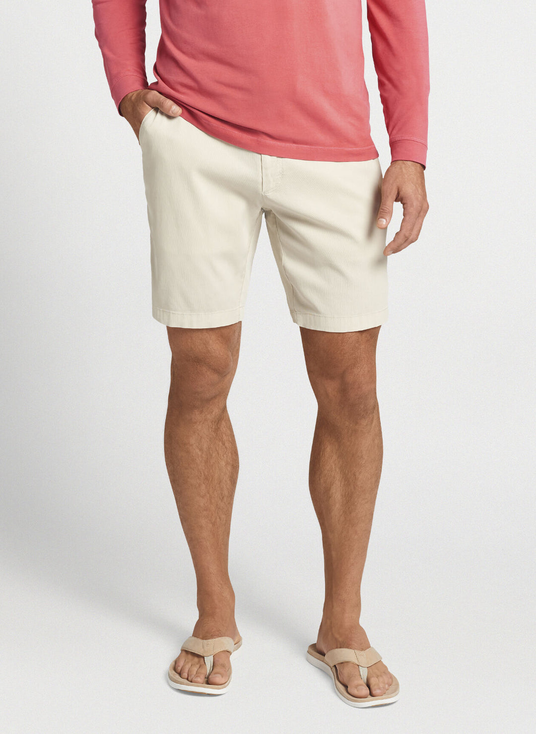 Peter Millar Bedford Cotton-Blend Short 