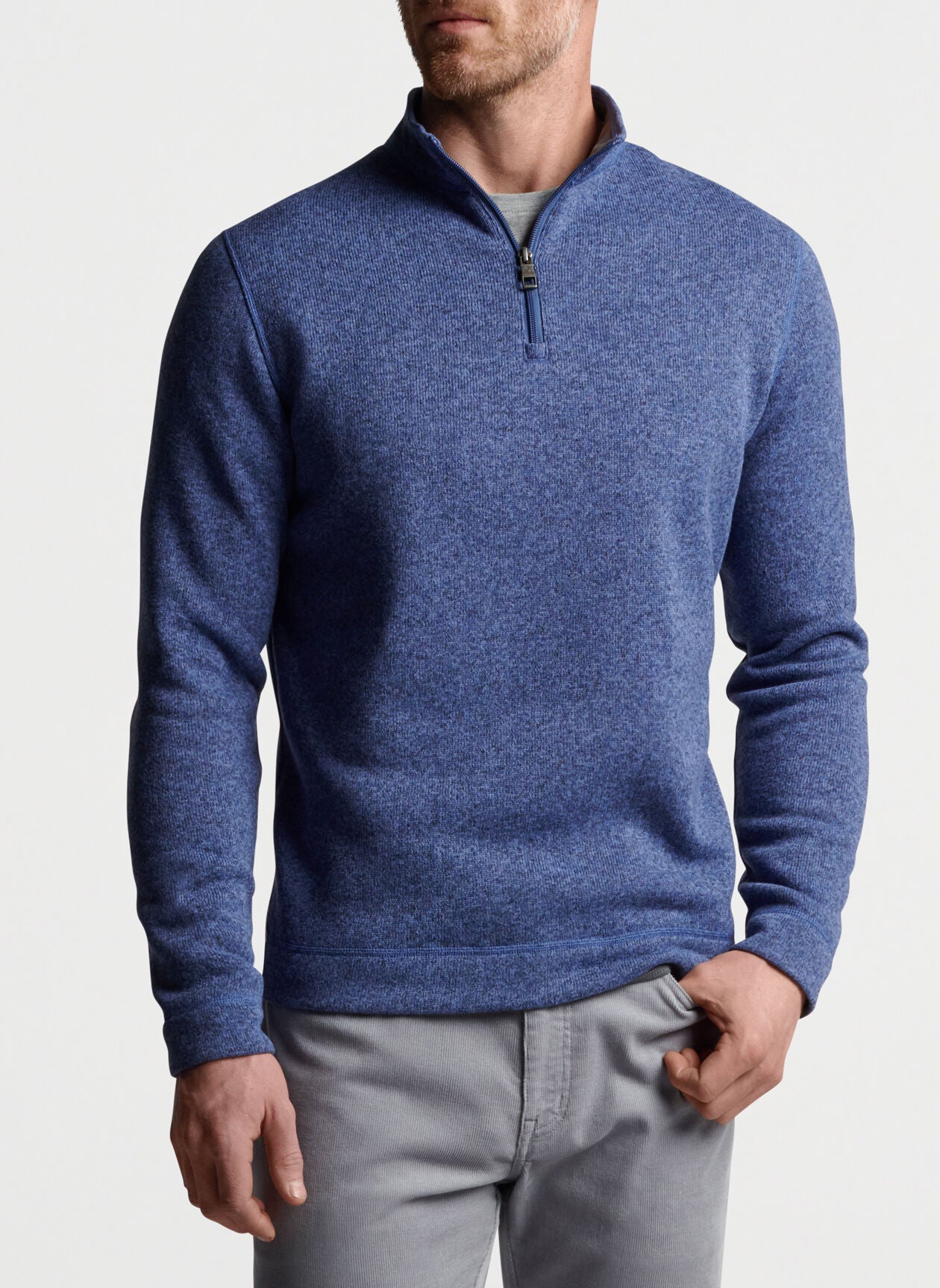 Peter Millar Crown Sweater Fleece Quarter Zip 