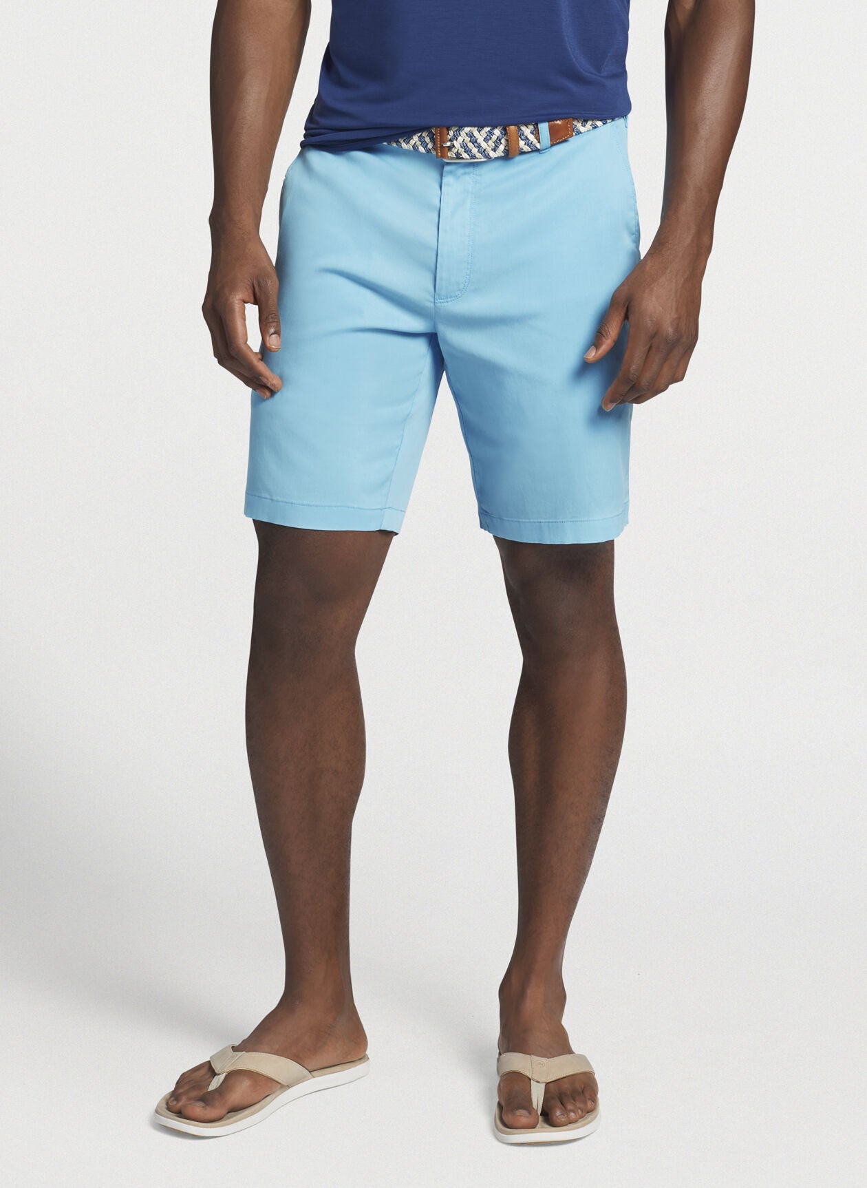 Peter Millar Bedford Cotton-Blend Short 
