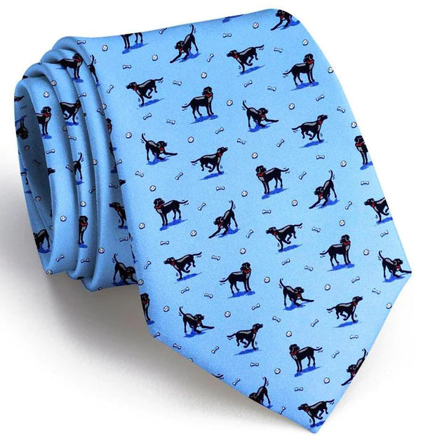 Bird Dog Bay Black Lab Heaven Tie