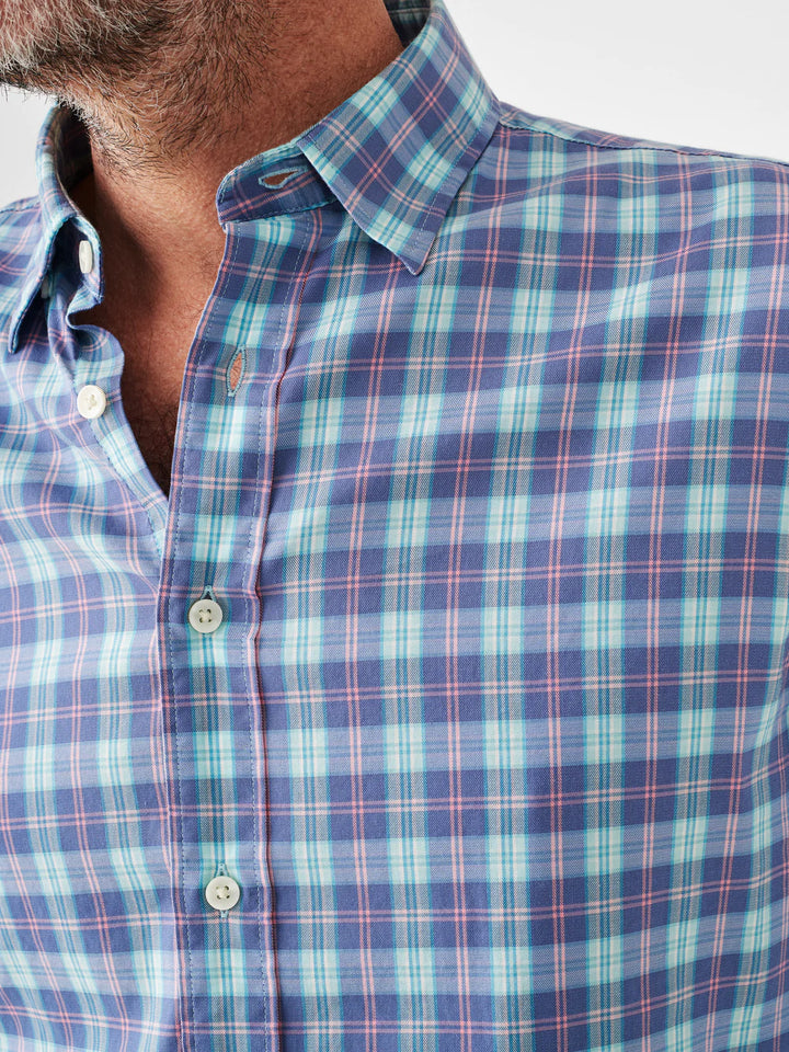 Faherty Ocean Drive Plaid Movement Shirt