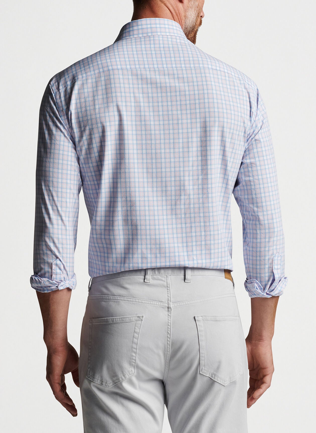 Peter Millar Lee Performance Poplin Sport Shirt
