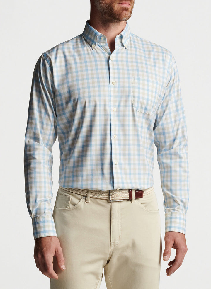 Peter Millar Mackinac Cotton-Stretch Sport Shirt