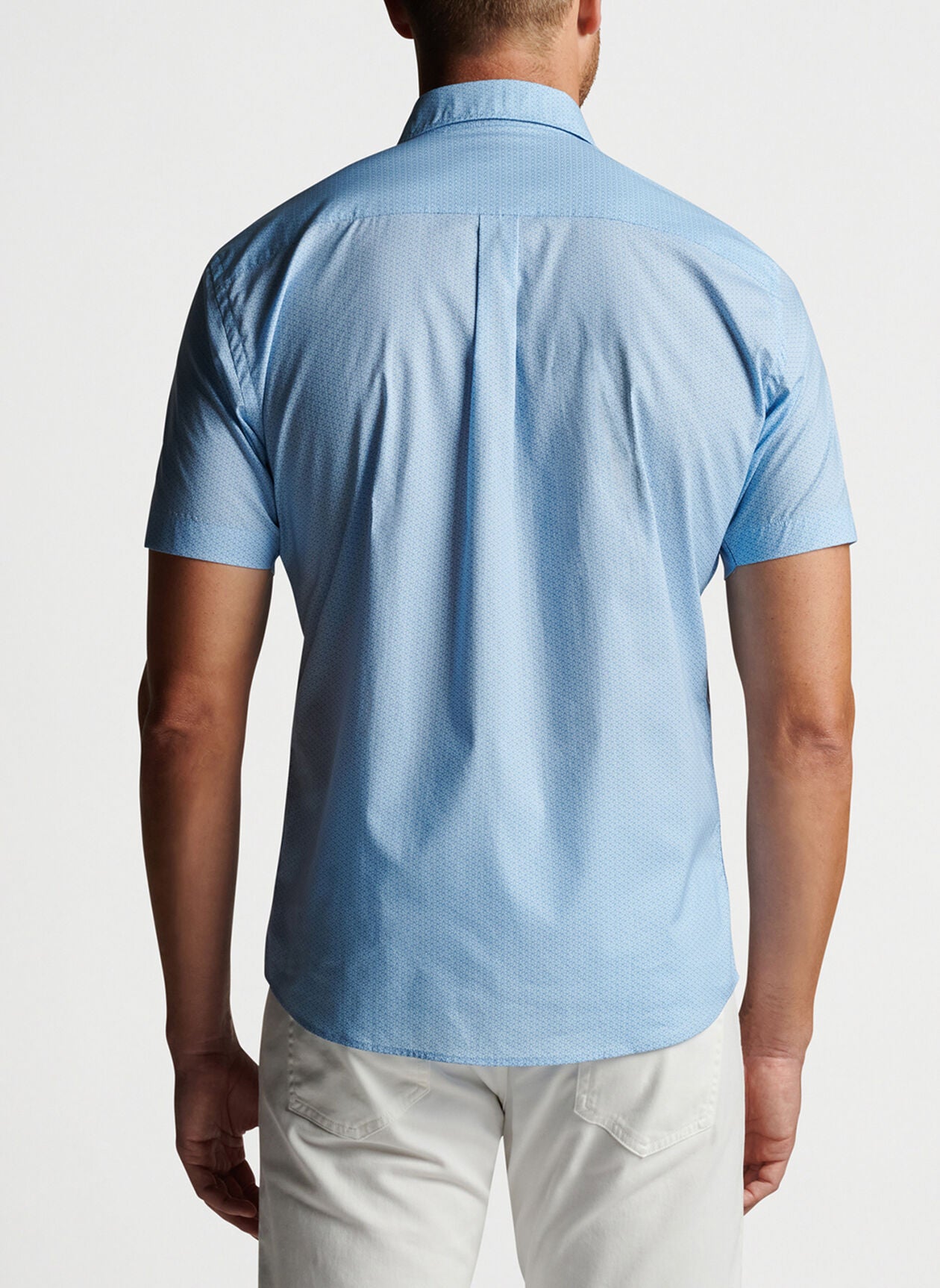 Peter Millar Olivet Short Sleeve Cotton Sport Shirt