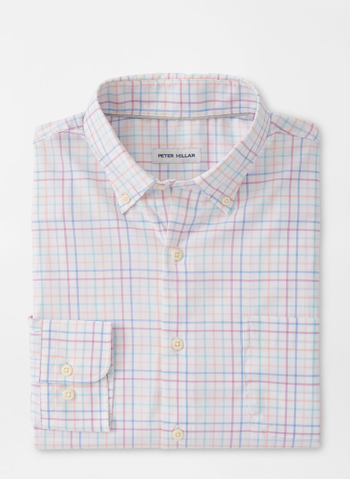 Peter Millar Rawls Cotton-Stretch Sport Shirt